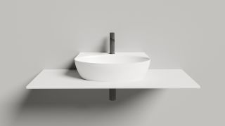 Подвесная раковина Salini Alda Wall 02 S-Stone 140322MRH 58см RAL снаружи